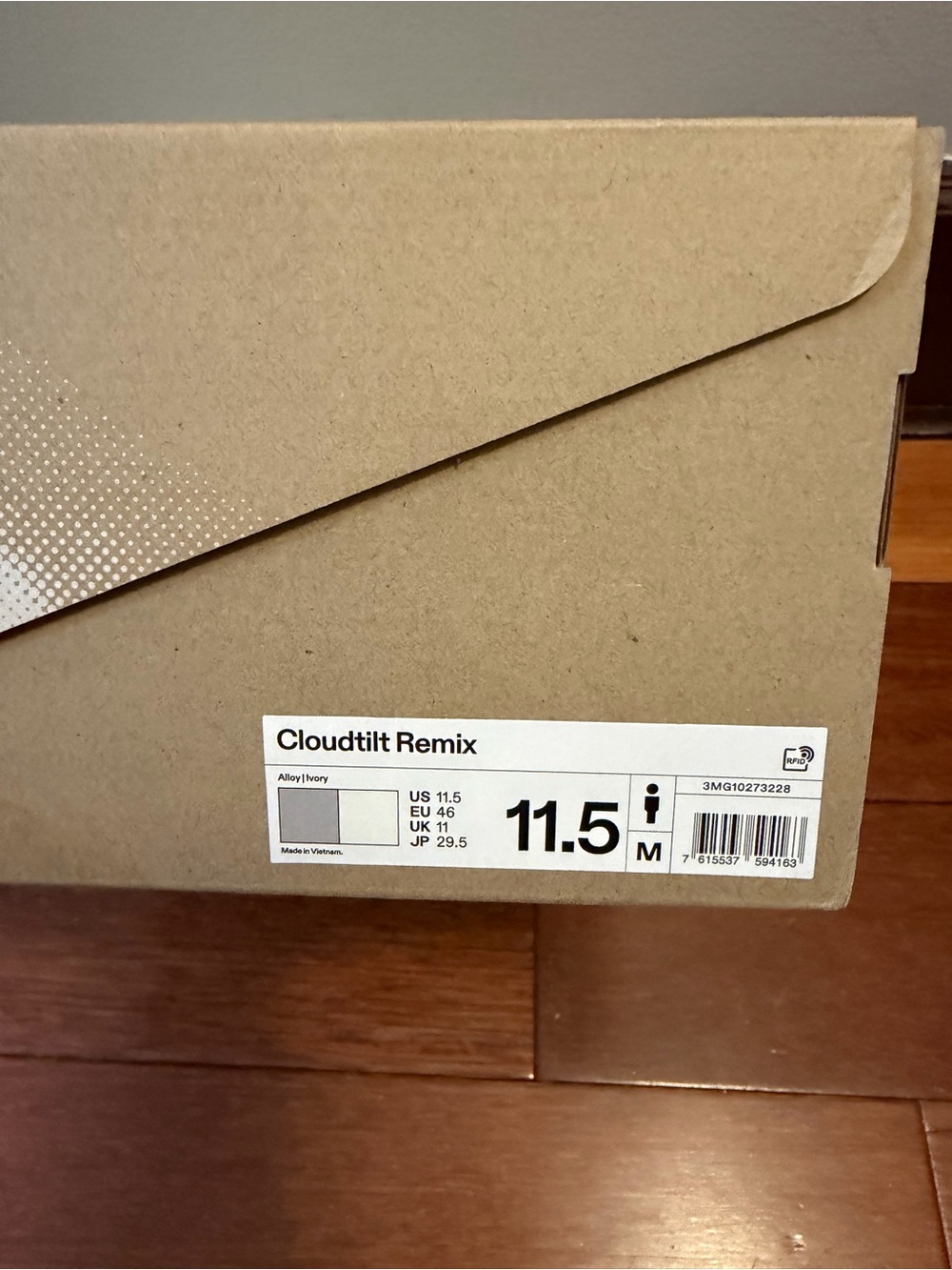 On Running Shoe Box - Taupe/Beige new - Picture 3 of 6